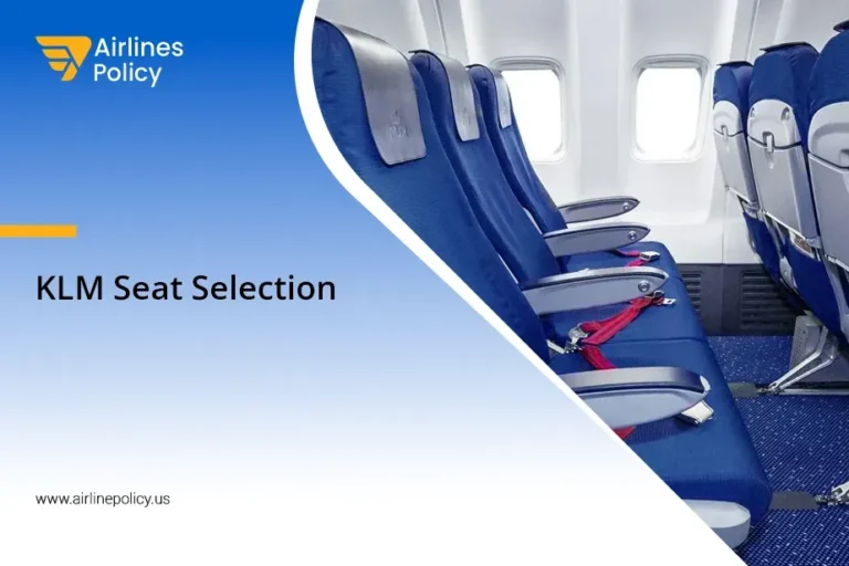 KLM Seat Selection